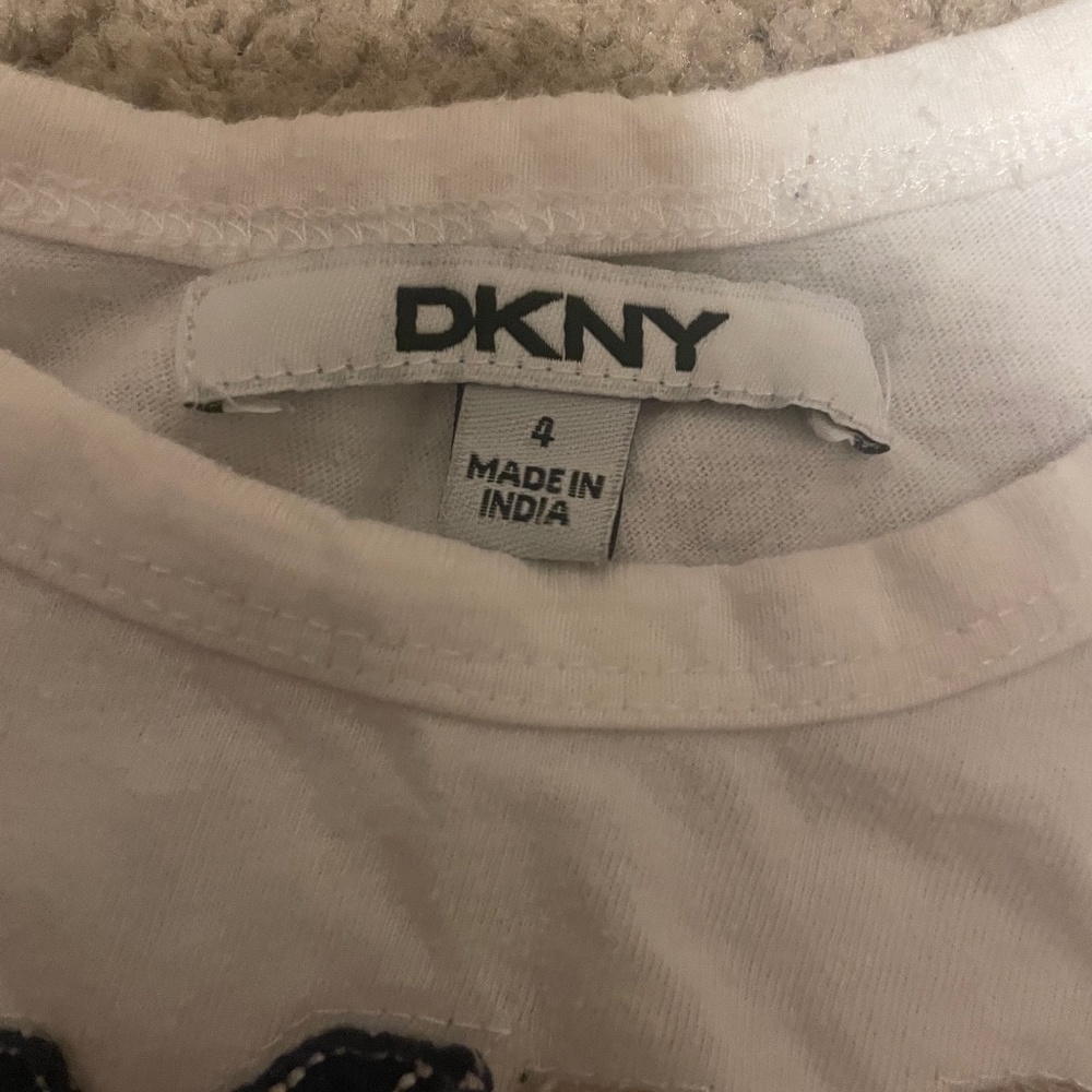 DKNY White New York Shirt